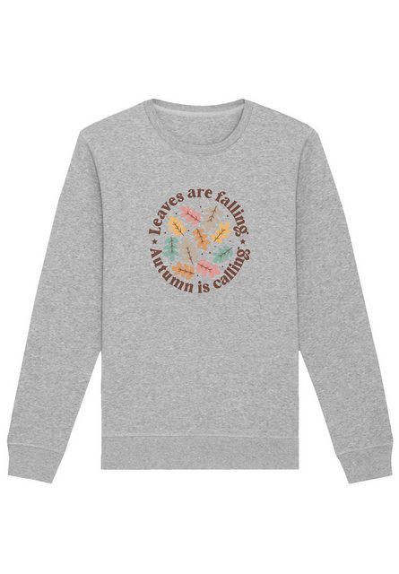 F4NT4STIC Sweatshirt Leaves are falling Autumn is calling Premium Qualität günstig online kaufen