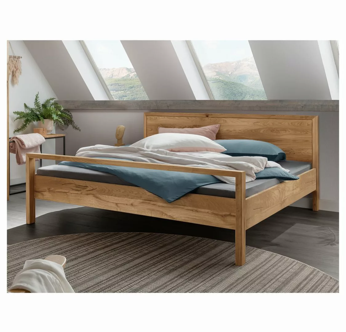 Lomadox Bettgestell AVELLINO-137, Massivholz Doppelbett Jugendbett Ehebett günstig online kaufen