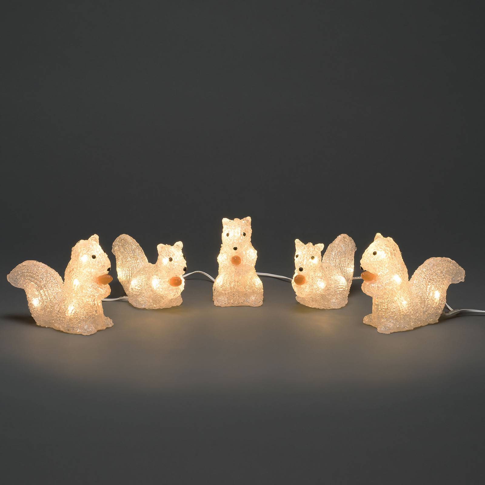 KONSTSMIDE LED-Lichterkette »Eichhörnchen, Weihnachtsdeko aussen« günstig online kaufen