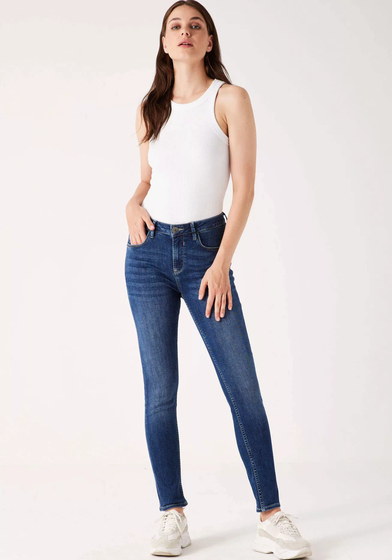 Garcia High-waist-Jeans "Celia superslim" günstig online kaufen