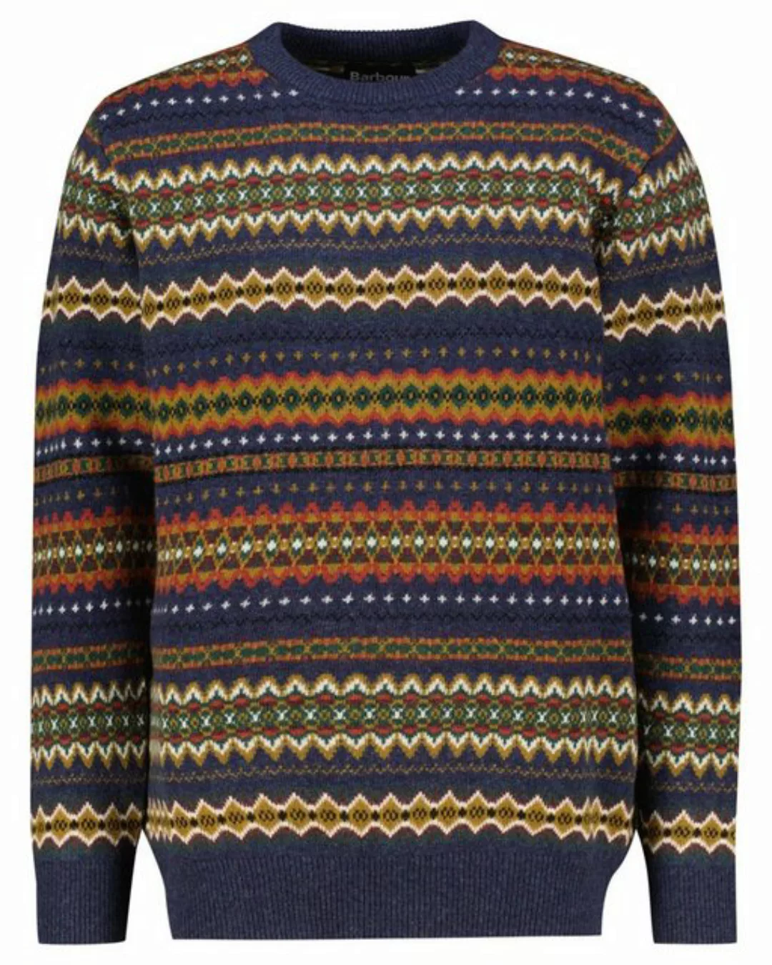 Barbour Strickpullover Rundhalspullover Case Fair Isle günstig online kaufen