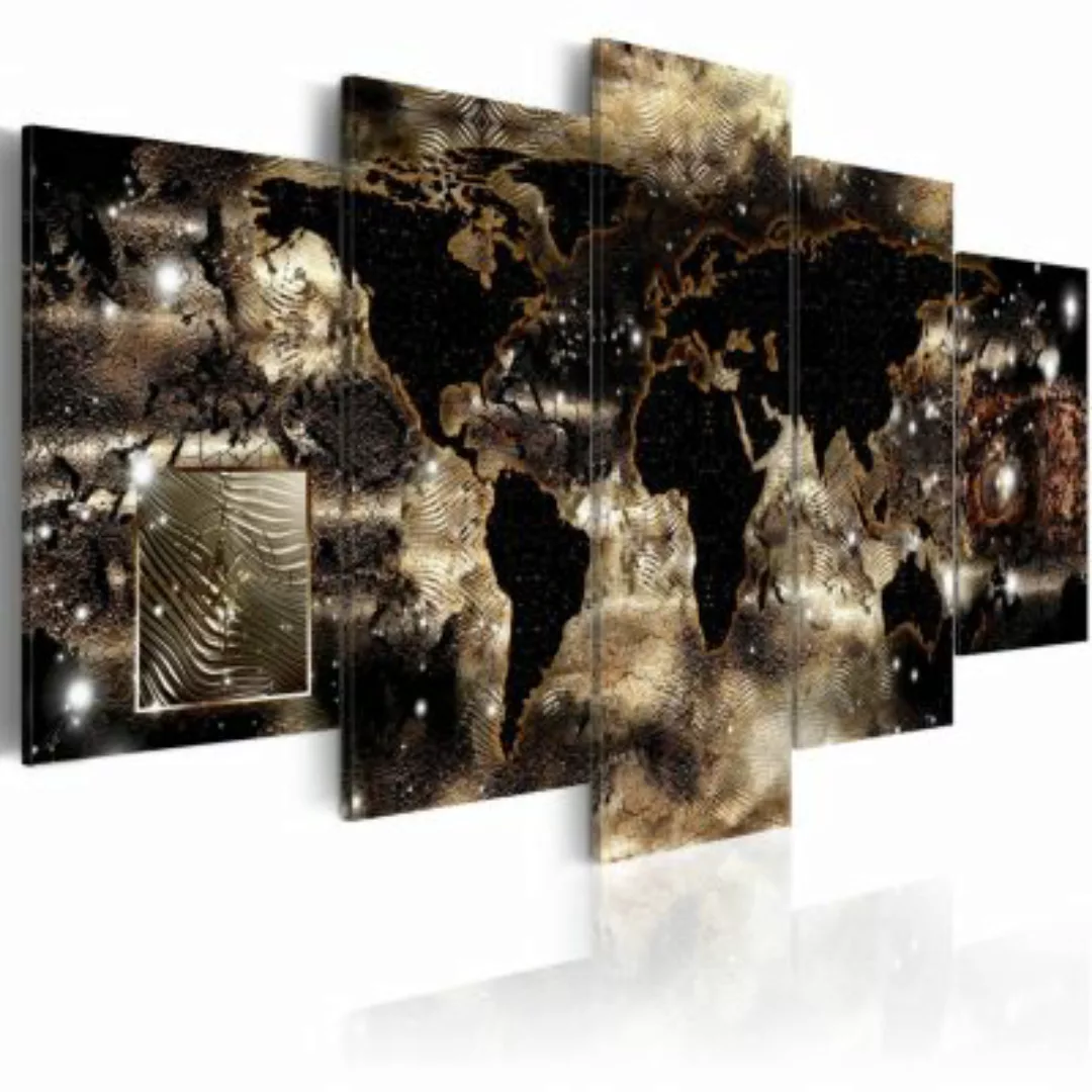 artgeist Wandbild Continents and stars mehrfarbig Gr. 200 x 100 günstig online kaufen