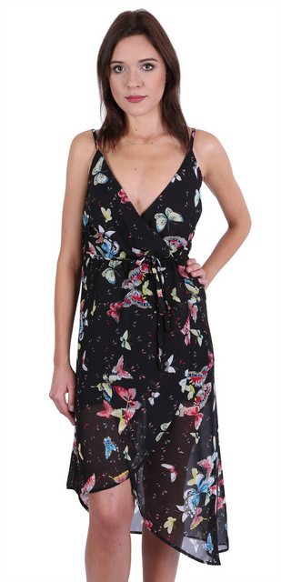 Sarcia.eu Sommerkleid Leichtes, luftiges, schwarzes Kleid mit Schmetterling günstig online kaufen
