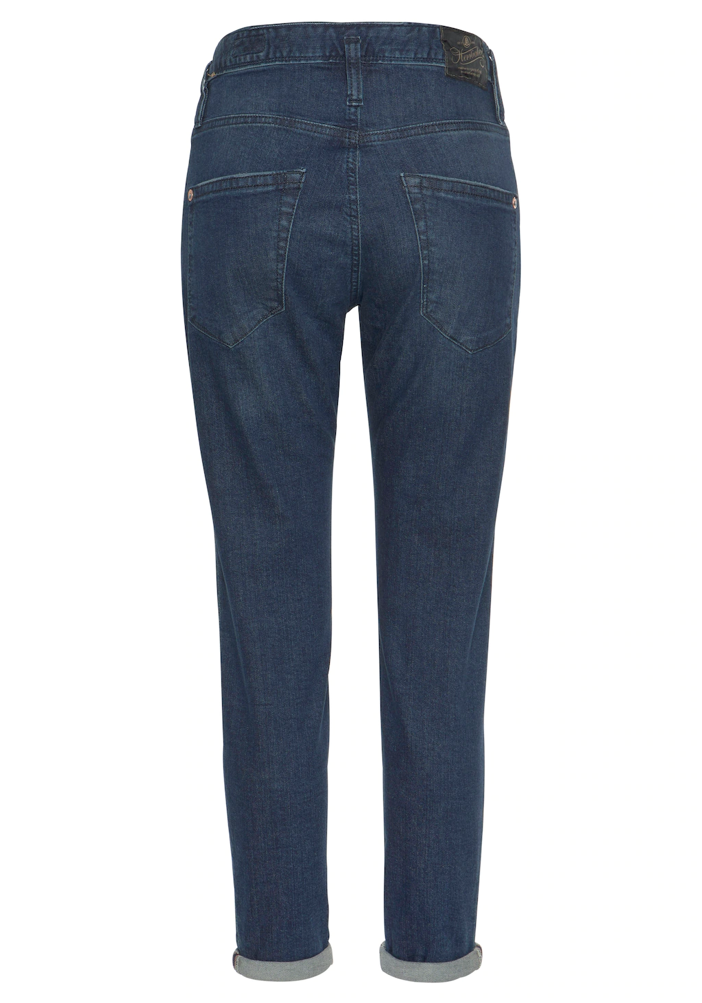 Herrlicher Ankle-Jeans "SHYRA CROPPED ORGANIC", mit seitlicher Logo-Applizi günstig online kaufen