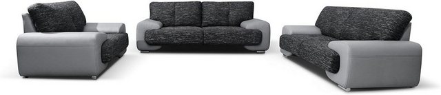 MOEBLO Sofa LORENTO, Design Sofa Büro Kunstleder Sofagarnitur Couch günstig online kaufen