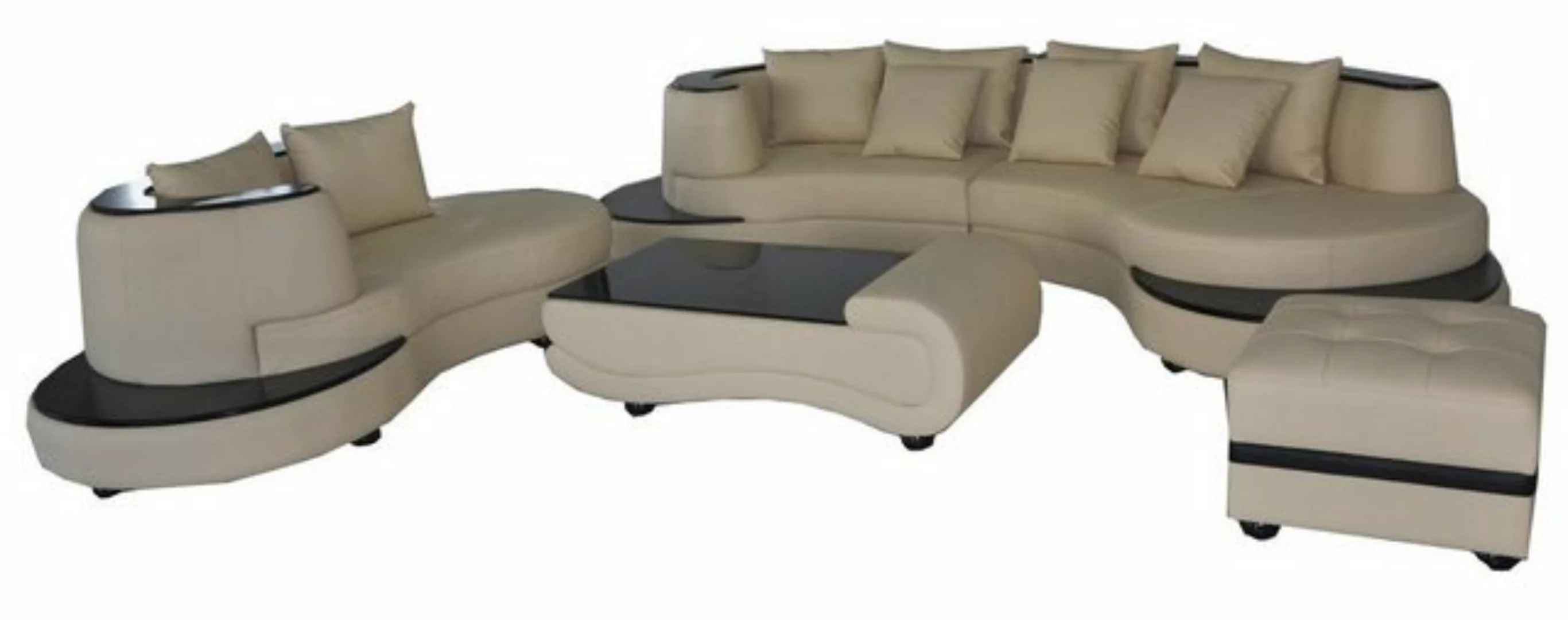 JVmoebel Sofa Luxus Wohnecke Wohnlandschaft Polster XXL Big Sofa U Form, Ma günstig online kaufen