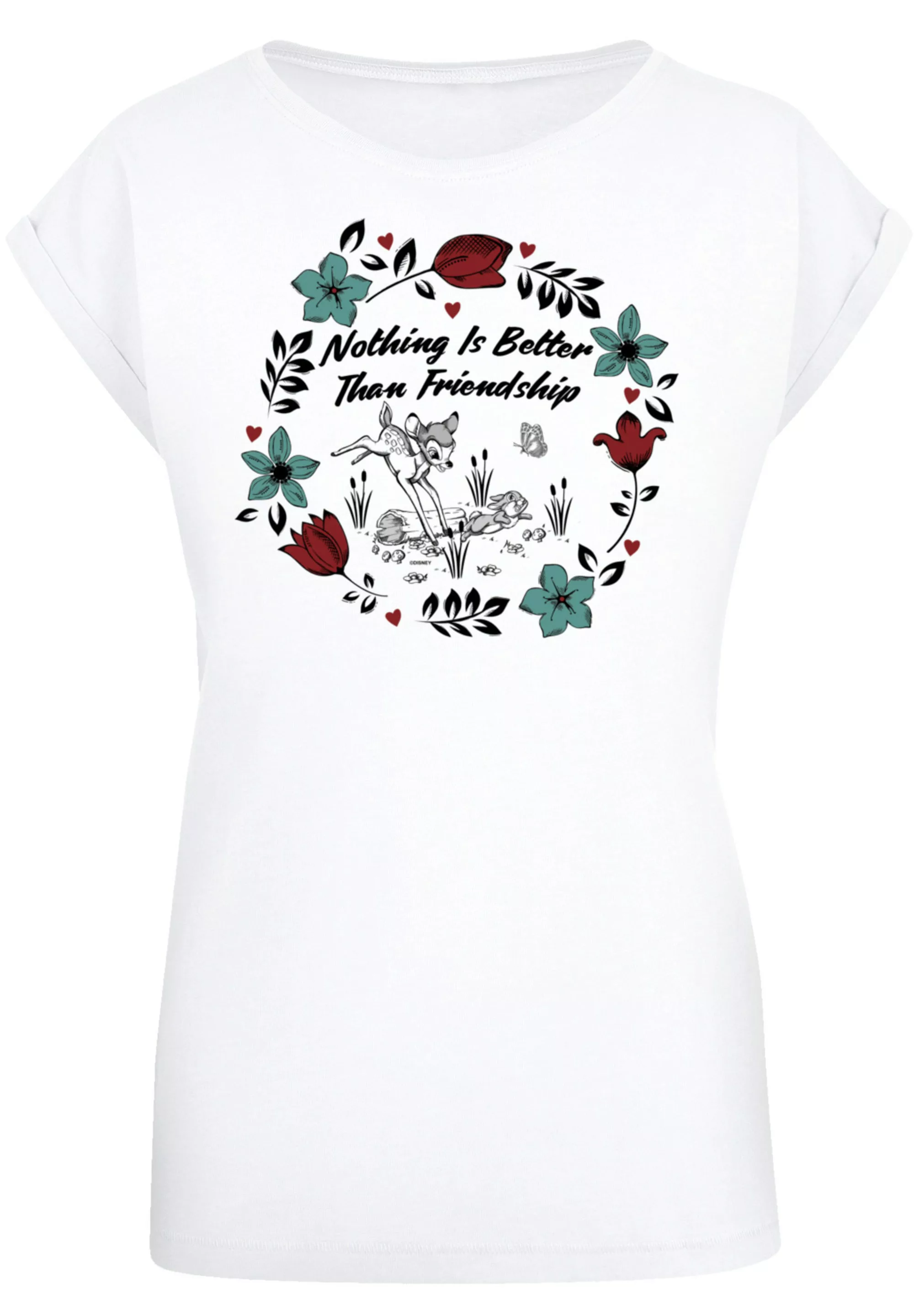 F4NT4STIC T-Shirt "Disney Bambi Nothing Is Better Than Friendship" günstig online kaufen