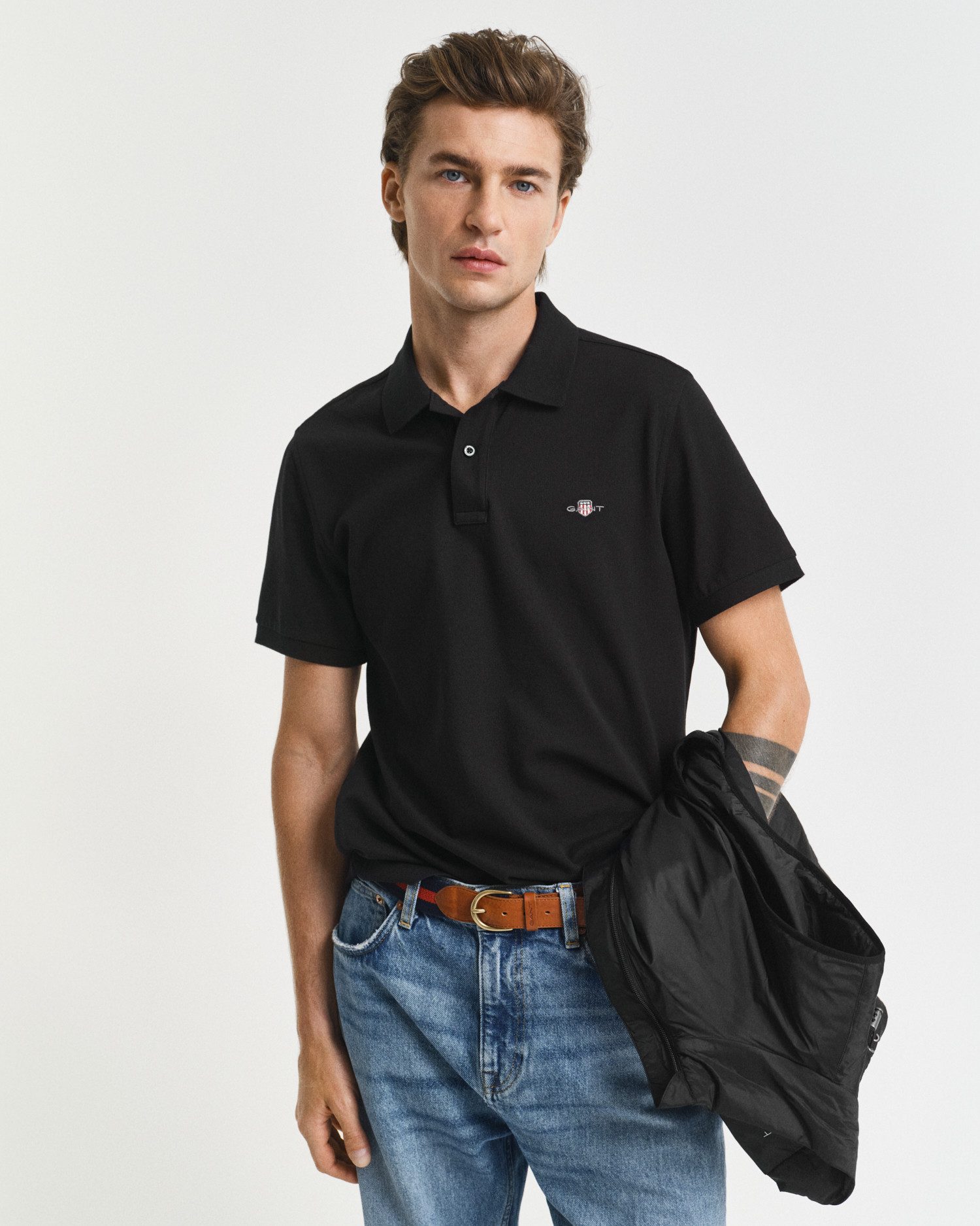 Gant Poloshirt REG CONTRAST PIQUE SS günstig online kaufen