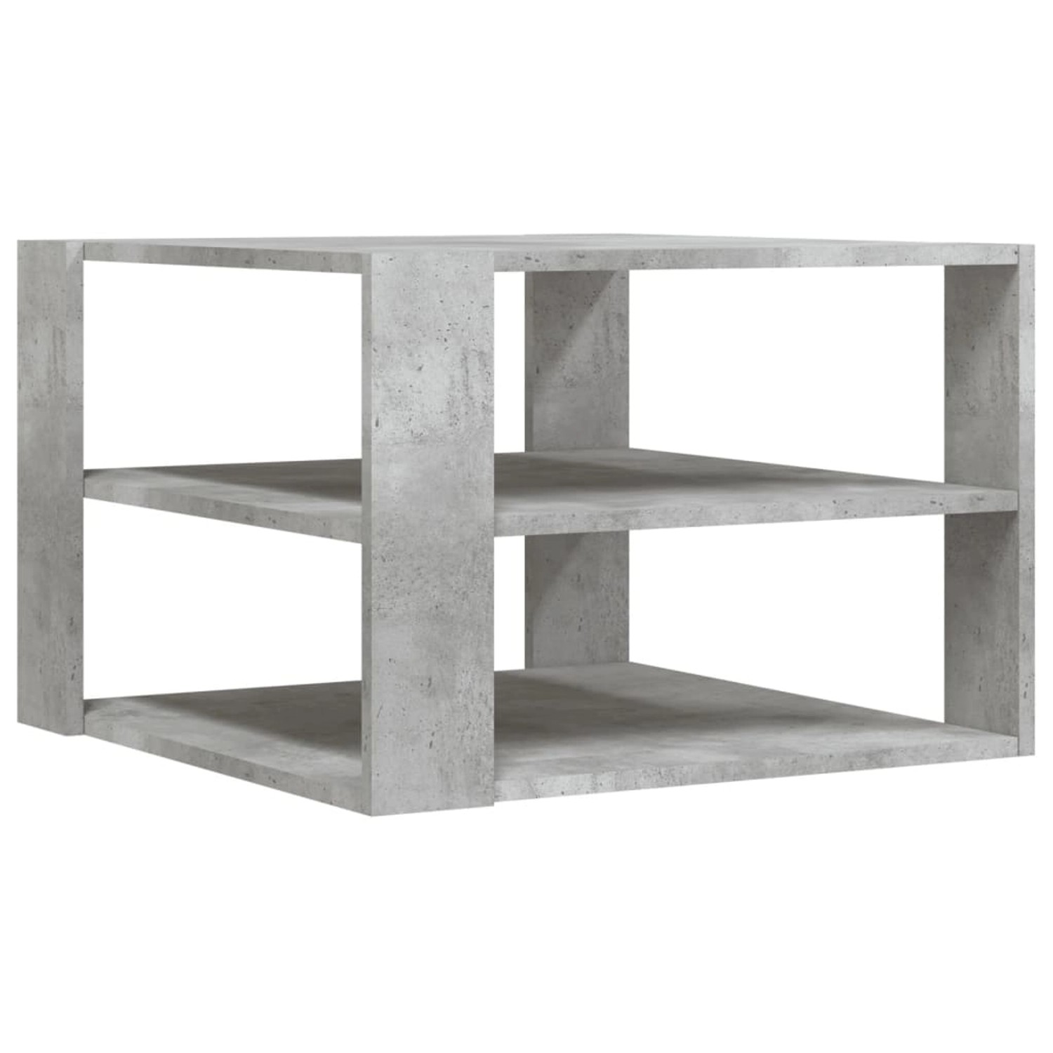 vidaXL Couchtisch Betongrau 59,5x59,5x40 cm Holzwerkstoff günstig online kaufen