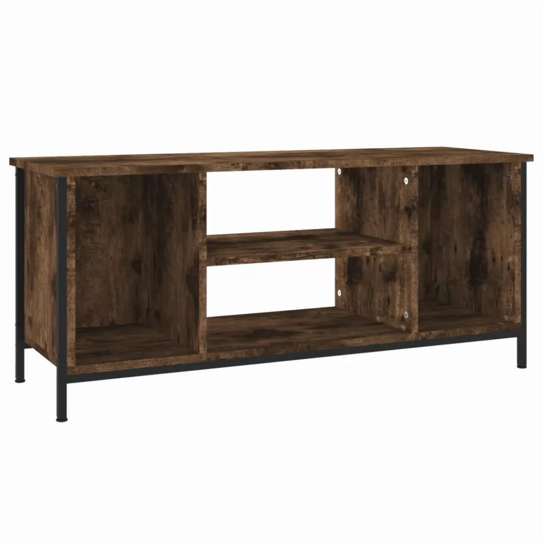 Vidaxl Tv-schrank Räuchereiche 102x35x45 Cm Holzwerkstoff günstig online kaufen