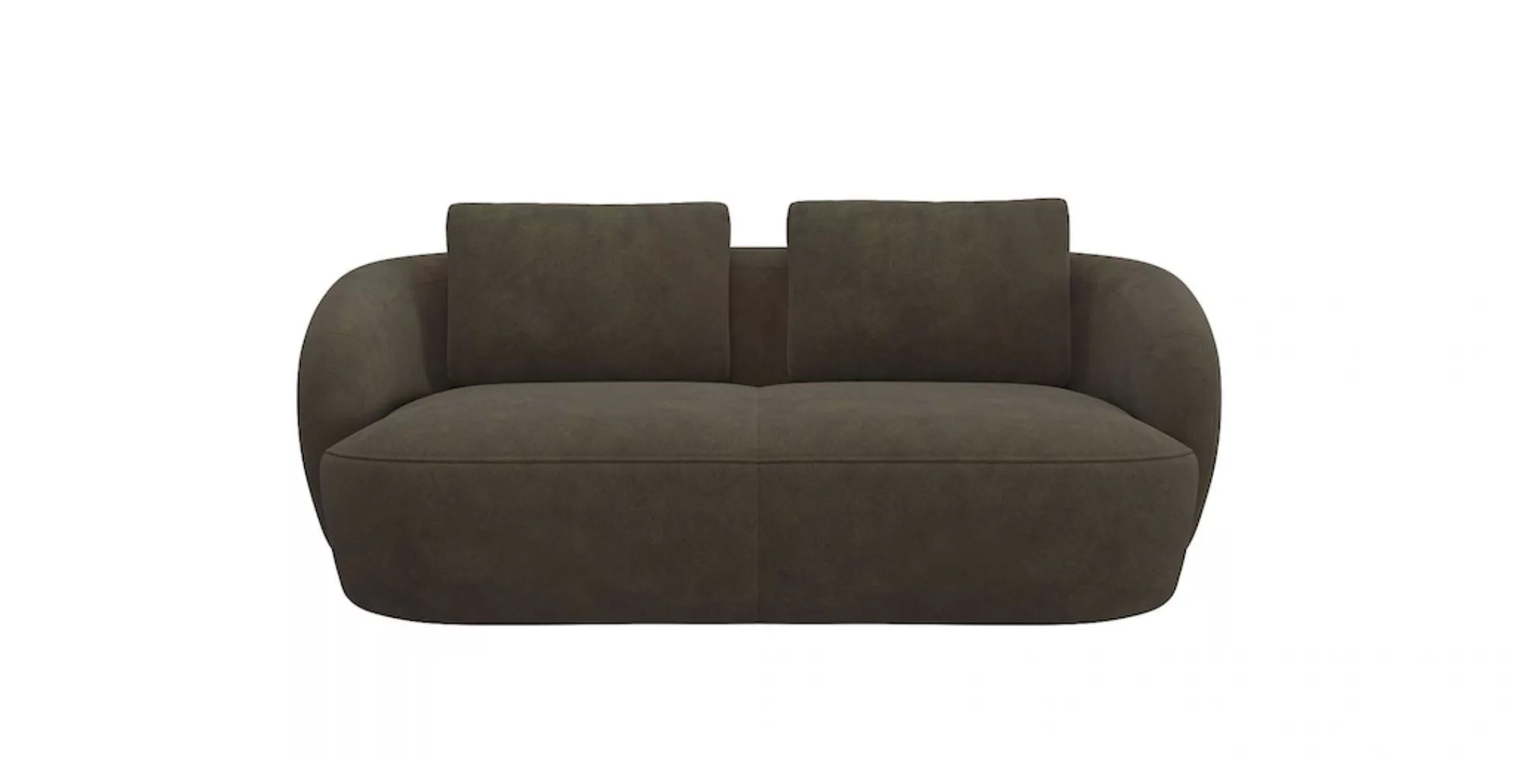 FLEXLUX 2,5-Sitzer "Torino, rund, Couch, Loveseat,", Modernes, organisches günstig online kaufen