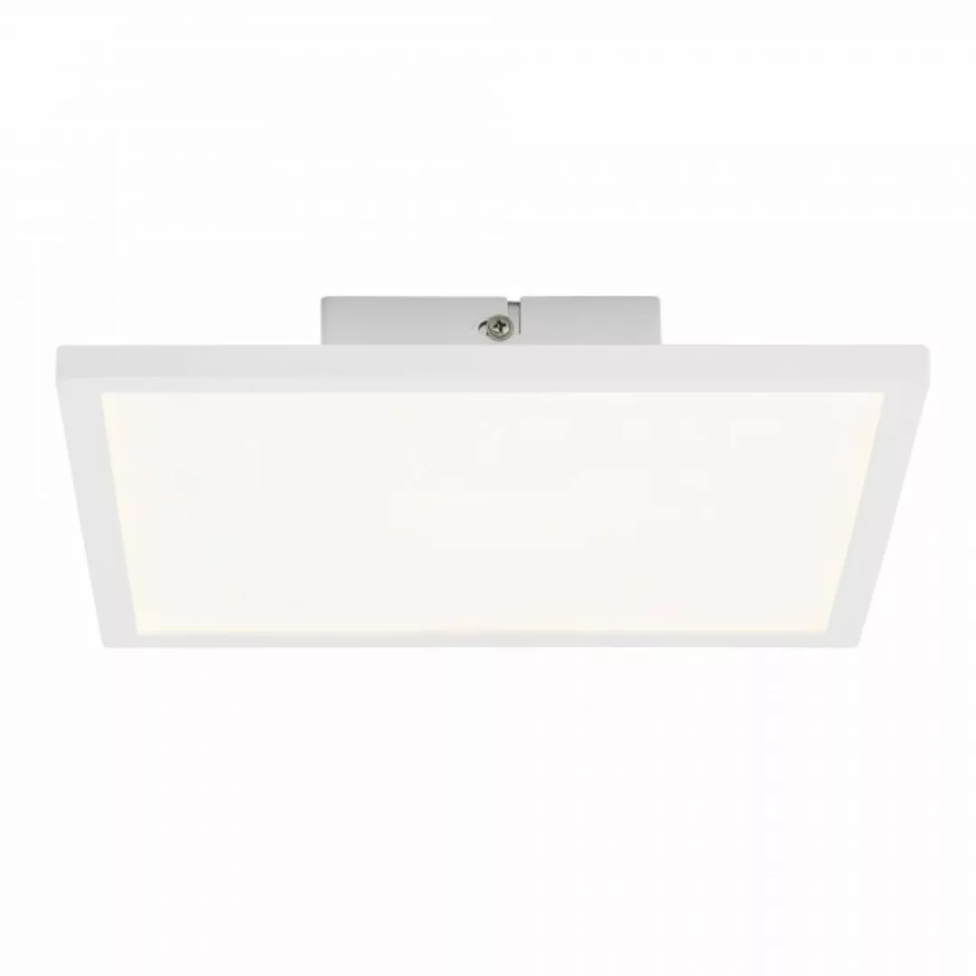 BRILLIANT CERES LED Aufbaupaneel 25 cm Metall / Kunststoff Weiß günstig online kaufen