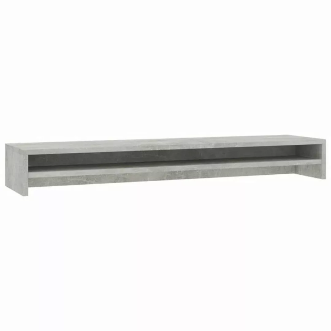 vidaXL TV-Schrank Monitorständer Betongrau 1002413 cm Spanplatte günstig online kaufen