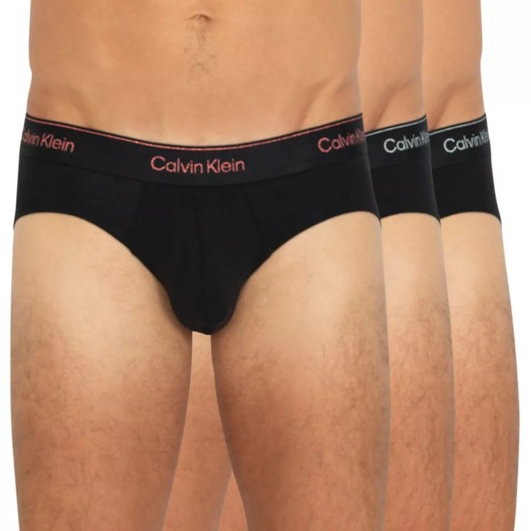 Calvin Klein 3-er Set Slips Schwarz günstig online kaufen