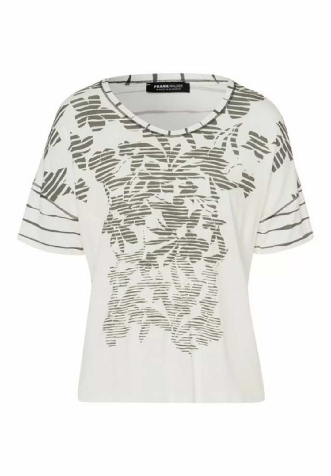 FRANK WALDER Kurzarmshirt mit modischem Print günstig online kaufen