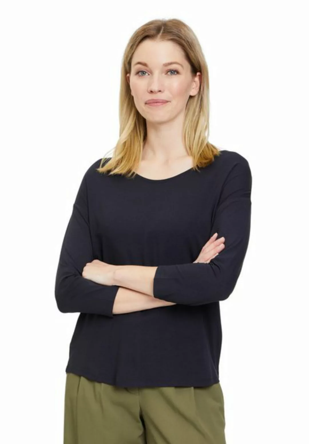 Betty&Co 3/4-Arm-Shirt "Betty & Co Basic Shirt unifarben", Form günstig online kaufen