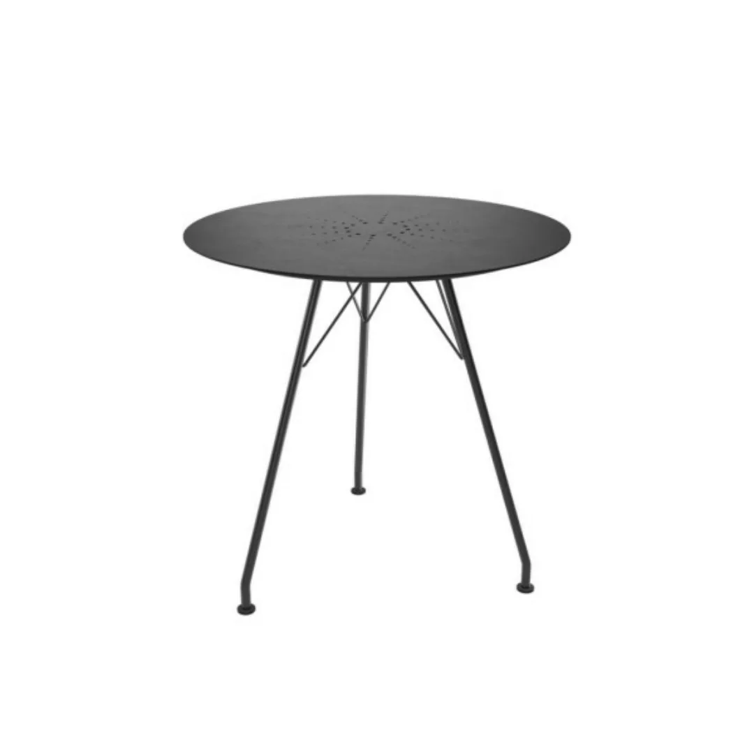 Outdoor Tisch CIRCUM Platte Aluminium schwarz pulverbeschichtet günstig online kaufen