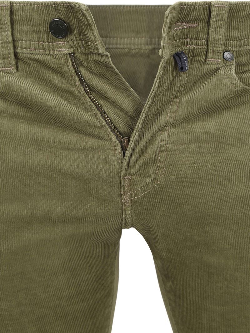 Pierre Cardin Trousers Lyon Corduroy Olive - Größe W 38 - L 30 günstig online kaufen