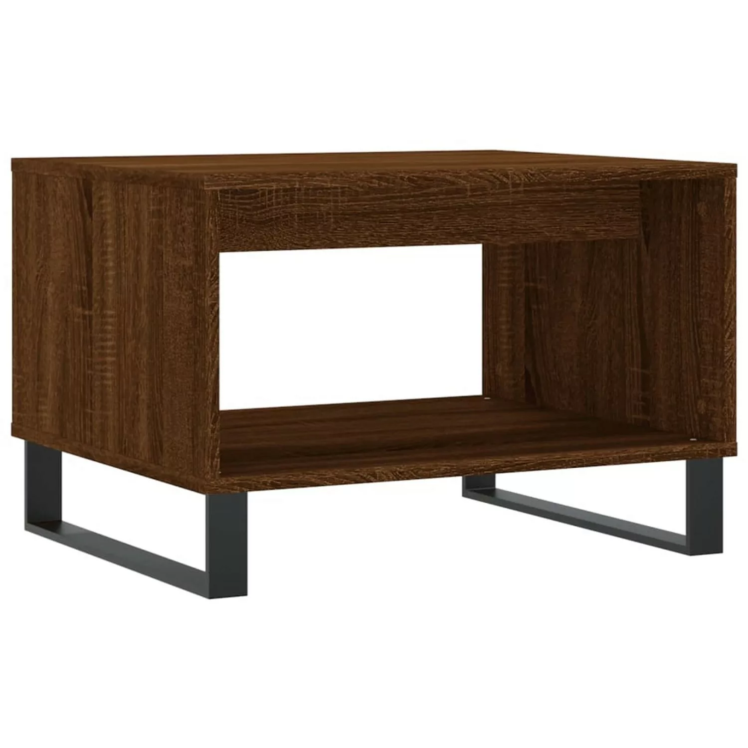 vidaXL Couchtisch Braun Eichen-Optik 60x50x40 cm Holzwerkstoff Modell 3 günstig online kaufen