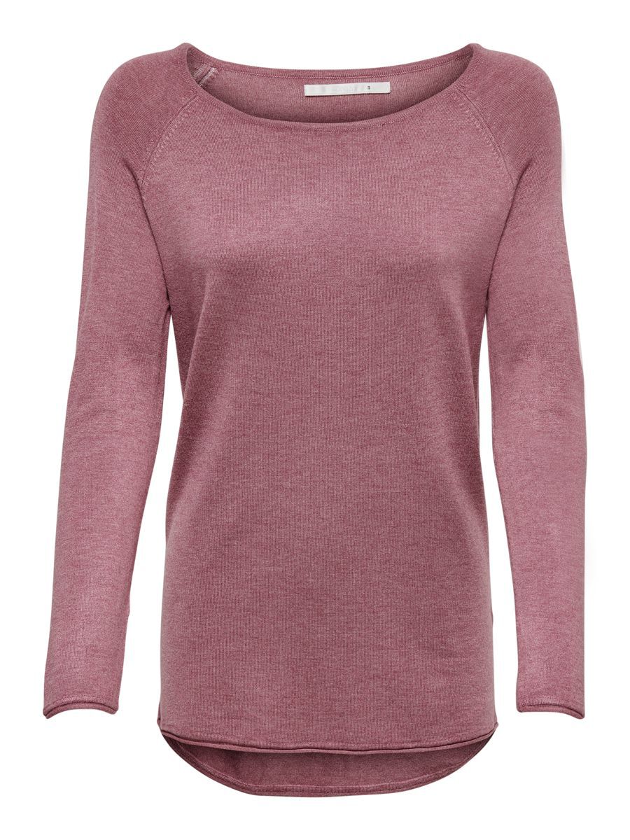 ONLY Tall Longline- Pullover Damen Pink günstig online kaufen