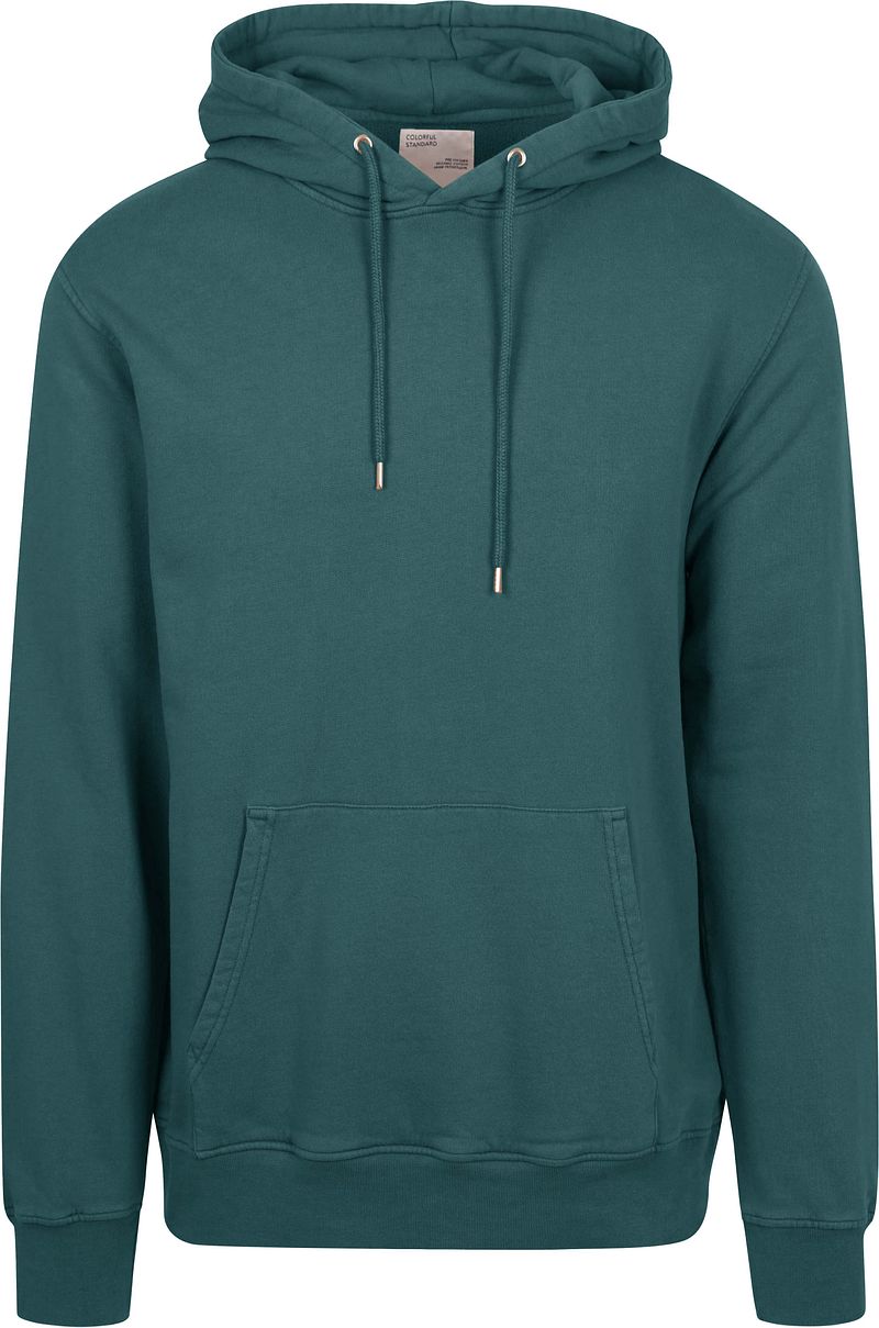 Colorful Standard Organic Hoodie Petrol - Größe M günstig online kaufen