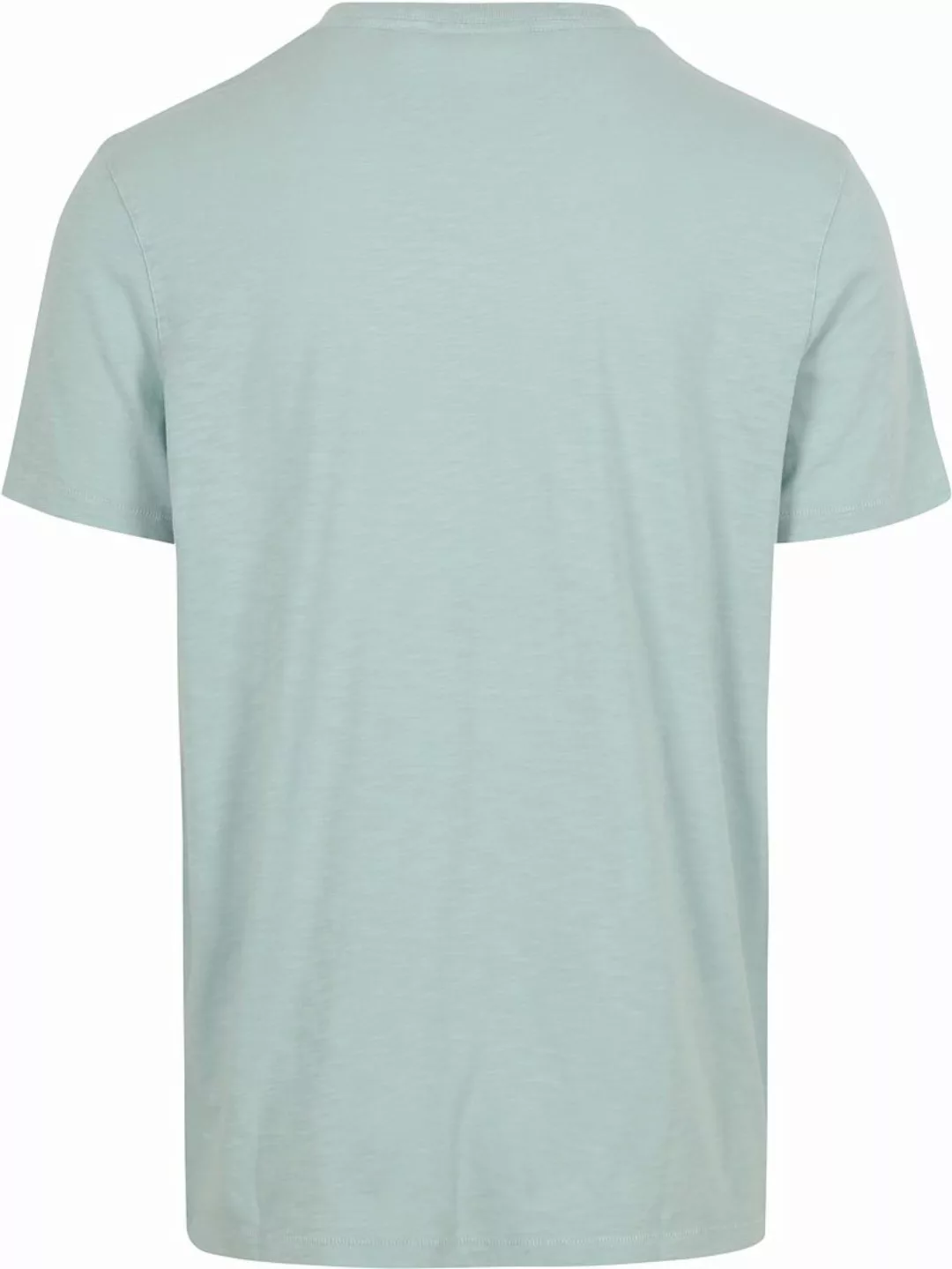 Superdry Slub T Shirt Melange Hellblau - Größe 3XL günstig online kaufen