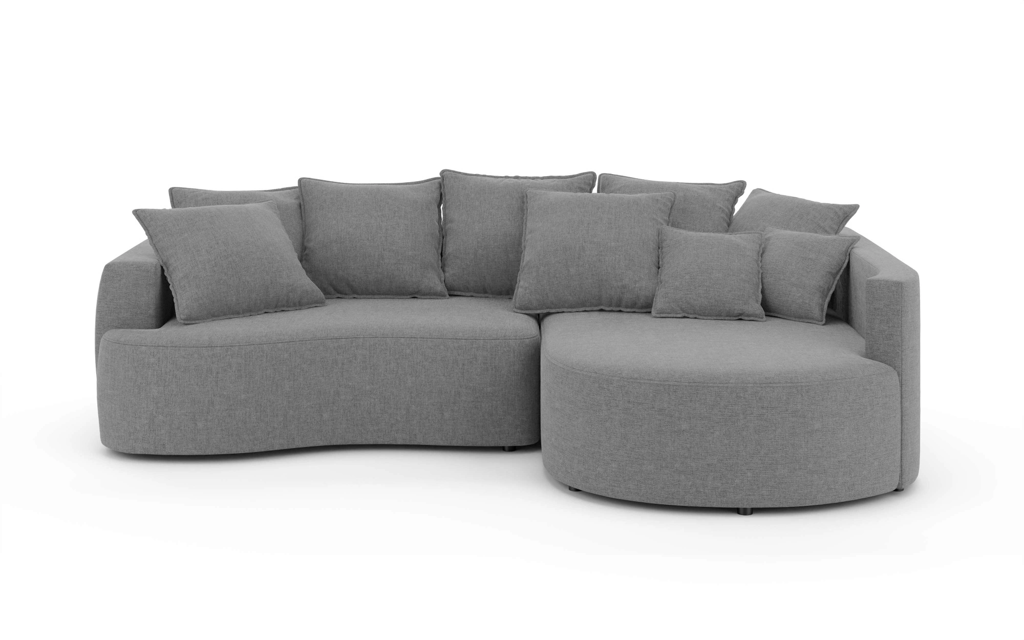 INOSIGN Ecksofa "Kahekili, Schlafsofa mit Bettkasten, Maße B/T/H: 255/181/9 günstig online kaufen