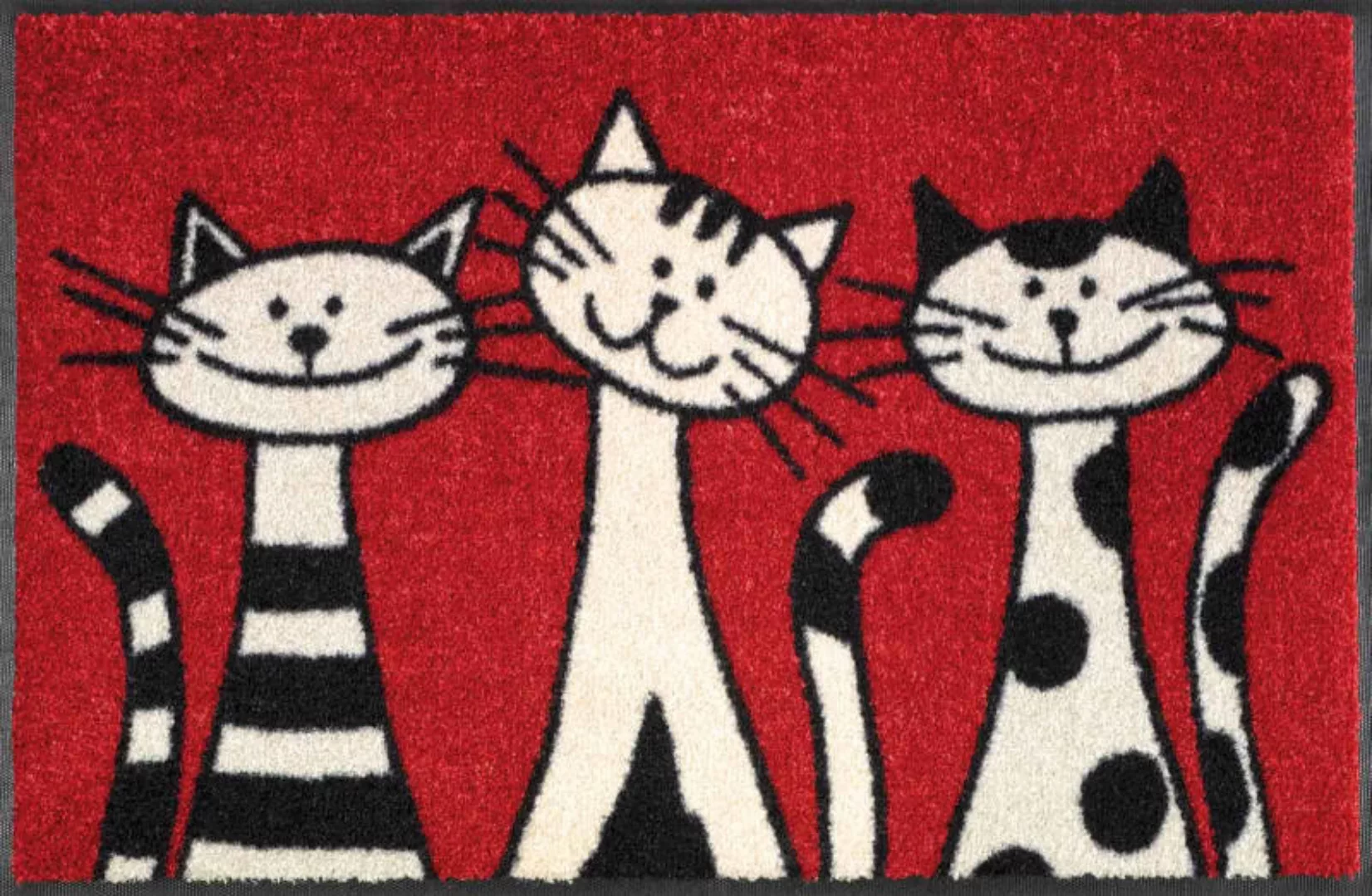 Kleen-Tex Fußmatte Three Cats günstig online kaufen