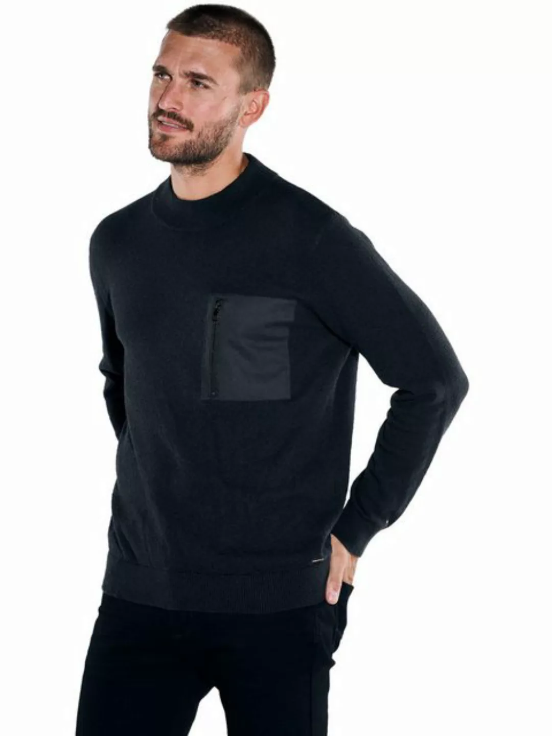 emilio adani Rollkragenpullover Pullover uni günstig online kaufen