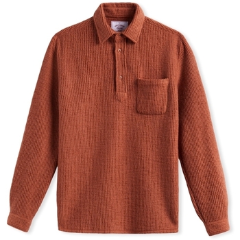 Portuguese Flannel  T-Shirts & Poloshirts Caneleto Popover - Brown günstig online kaufen