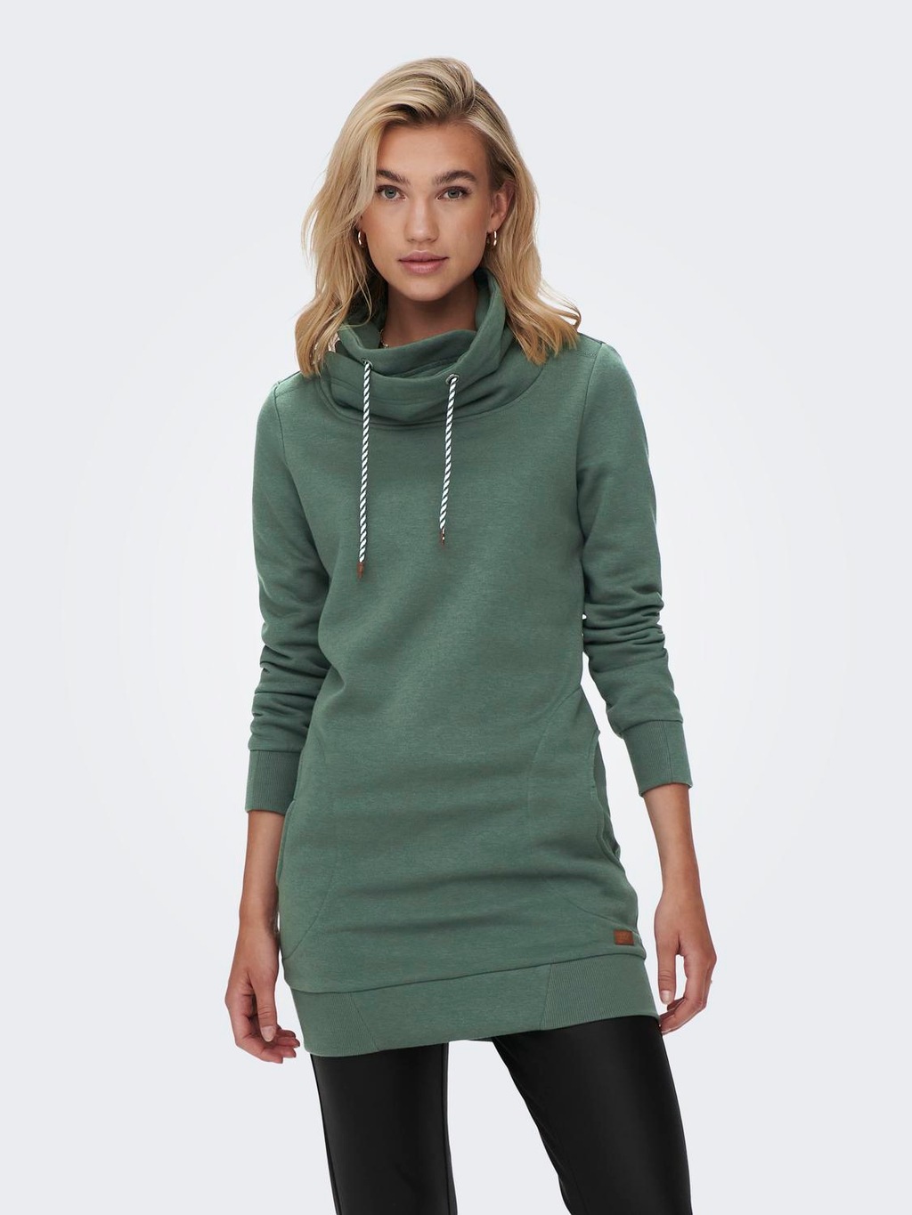 ONLY Sweatshirt "ONLBETTE L/S LONG HIGH NECK SWT" günstig online kaufen