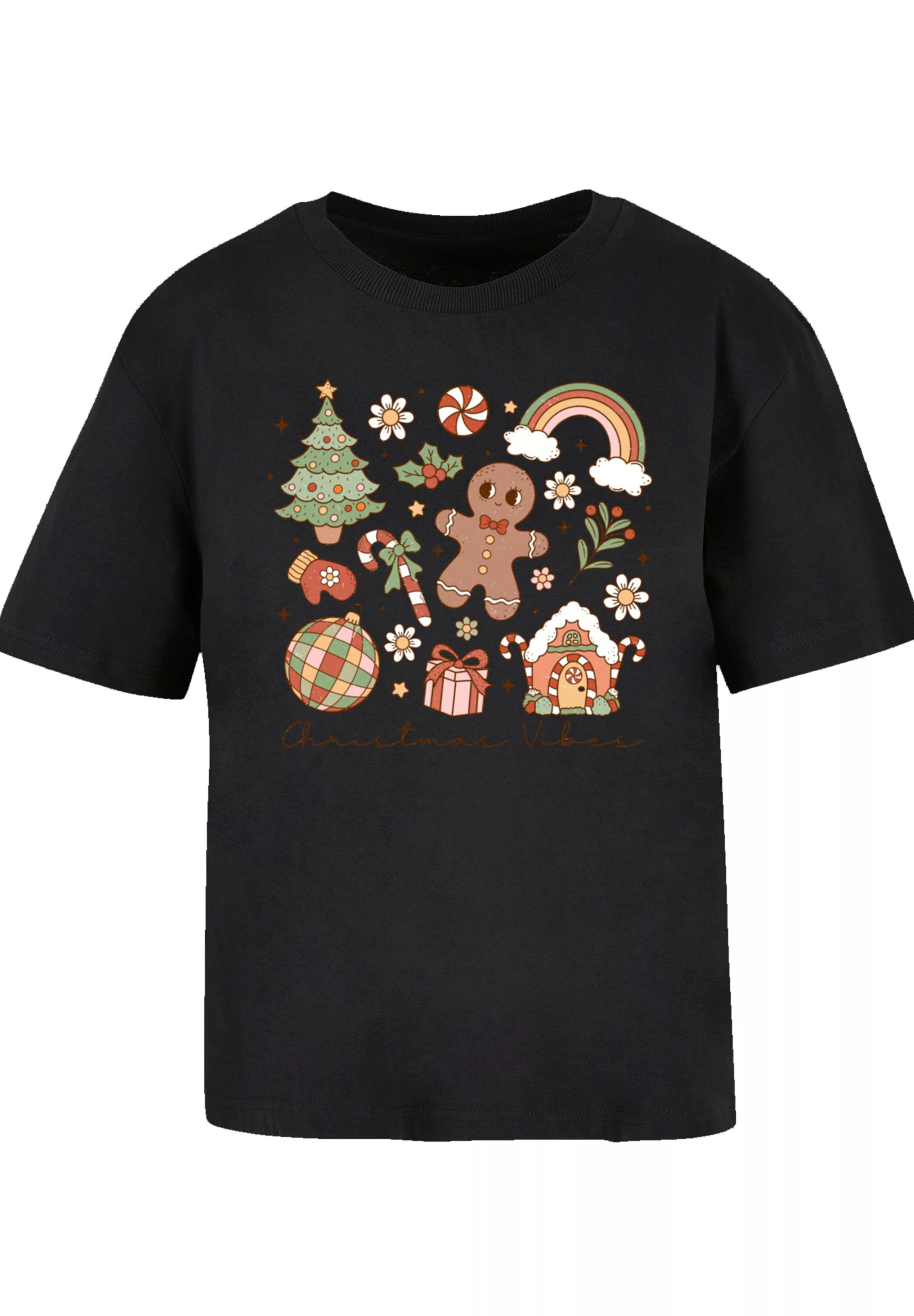 F4NT4STIC T-Shirt "Weihnachten Vibes Cozy Cute Winter", Premium Qualität, W günstig online kaufen