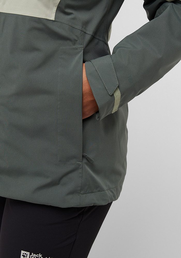 Jack Wolfskin 3-in-1-Funktionsjacke "GLAABACH 3IN1 JKT M", mit Kapuze günstig online kaufen