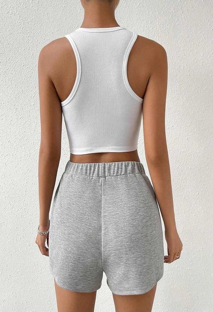 SEGUEN Loungepants Elastische Taille Sweatpants Lässige, vielseitige Shorts günstig online kaufen