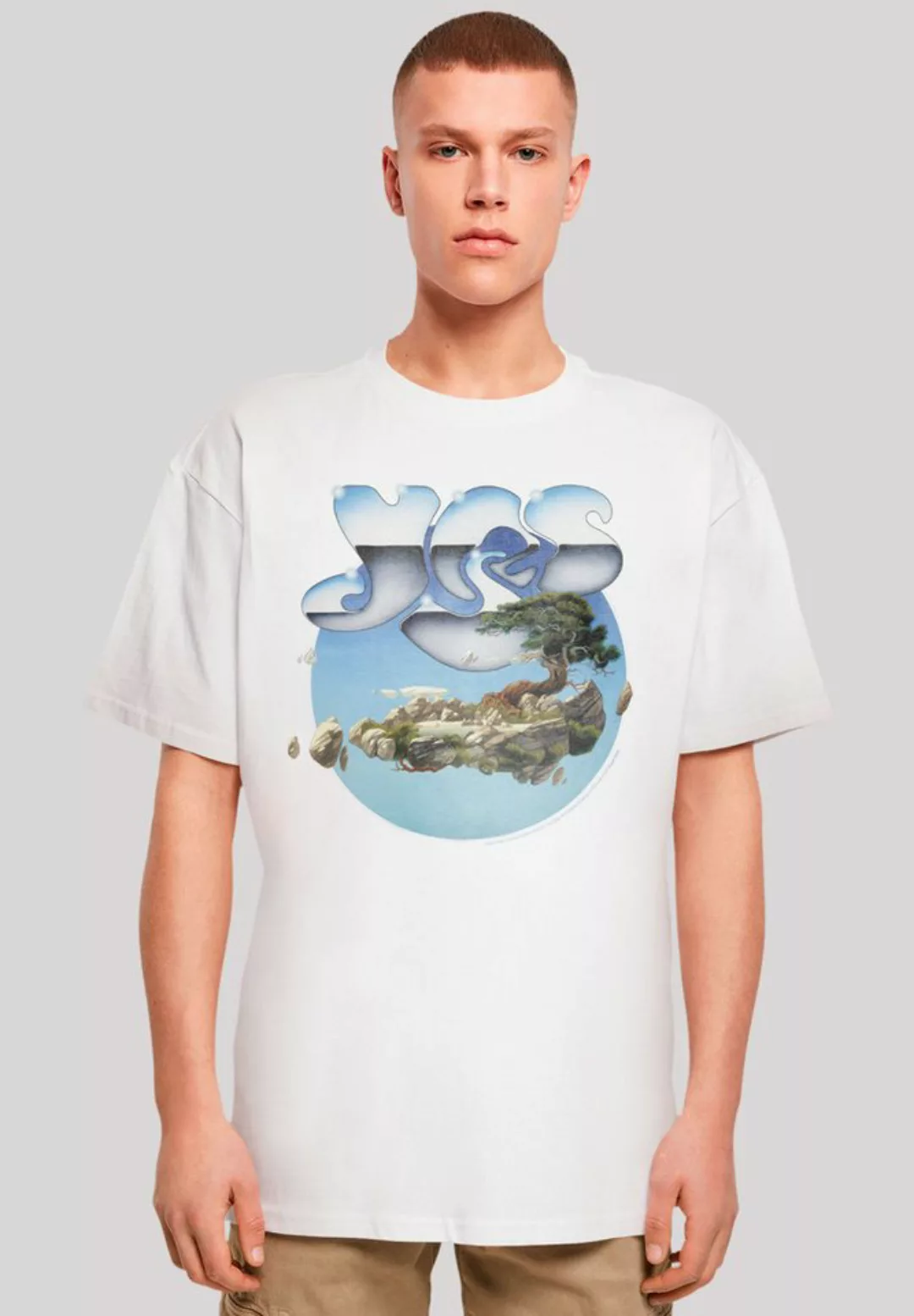 F4NT4STIC T-Shirt "YES Chrome Island", Premium Qualität günstig online kaufen