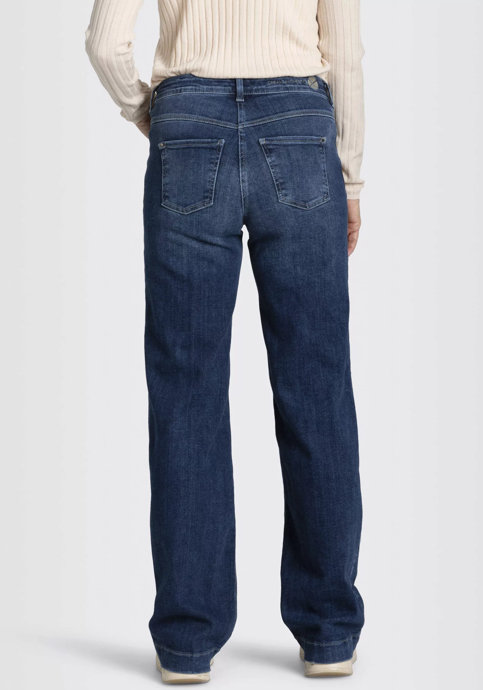 MAC Weite Jeans "Dream Wide authentic", mit formendem Shaping-Effekt günstig online kaufen