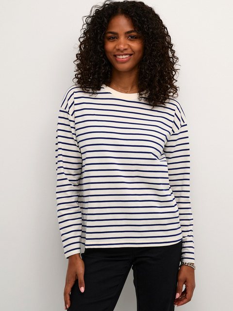 KAFFE Langarmshirt Winny (1-tlg) Plain/ohne Details günstig online kaufen