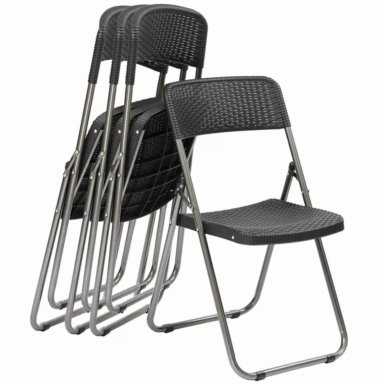 Sekey Klappstuhl Gartenstuhl Klappbar Klappstuhl Polyrattan günstig online kaufen