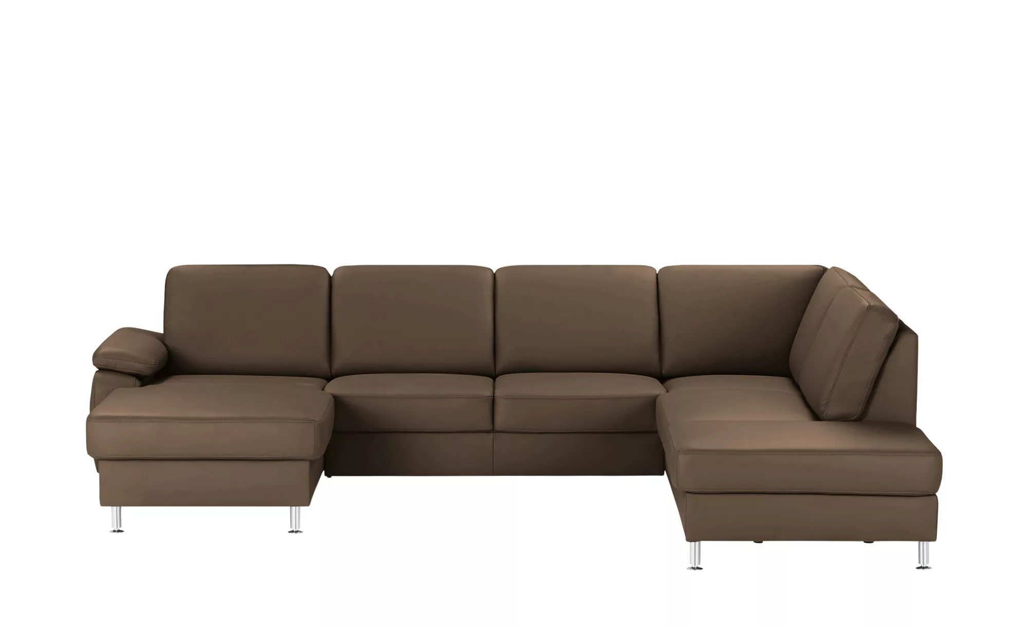 meinSofa Wohnlandschaft  Kathi - braun - 86 cm - Polstermöbel > Sofas > Led günstig online kaufen