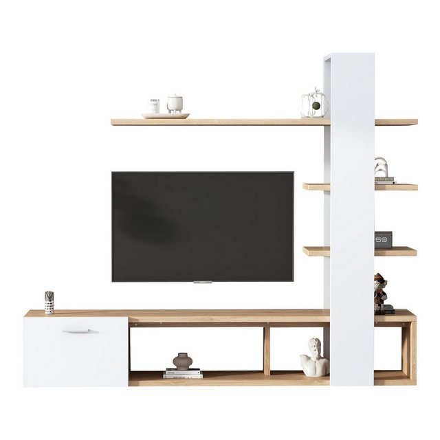 Odikalo TV-Schrank Wandschrank, Wohnzimmermöbel-Set 180x 33,5x151,5cm Ferns günstig online kaufen