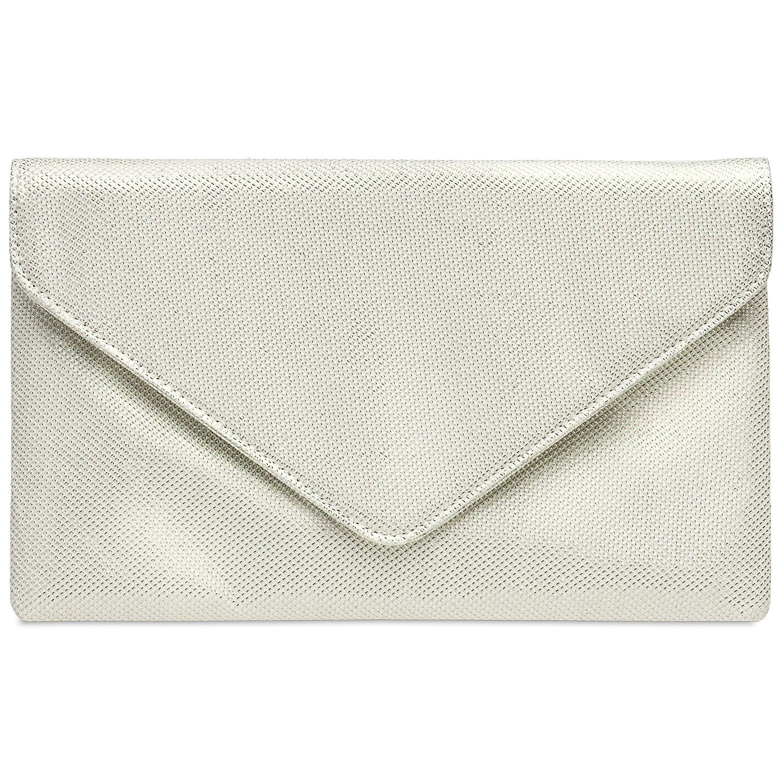 Caspar Clutch TA357 große elegante Damen günstig online kaufen