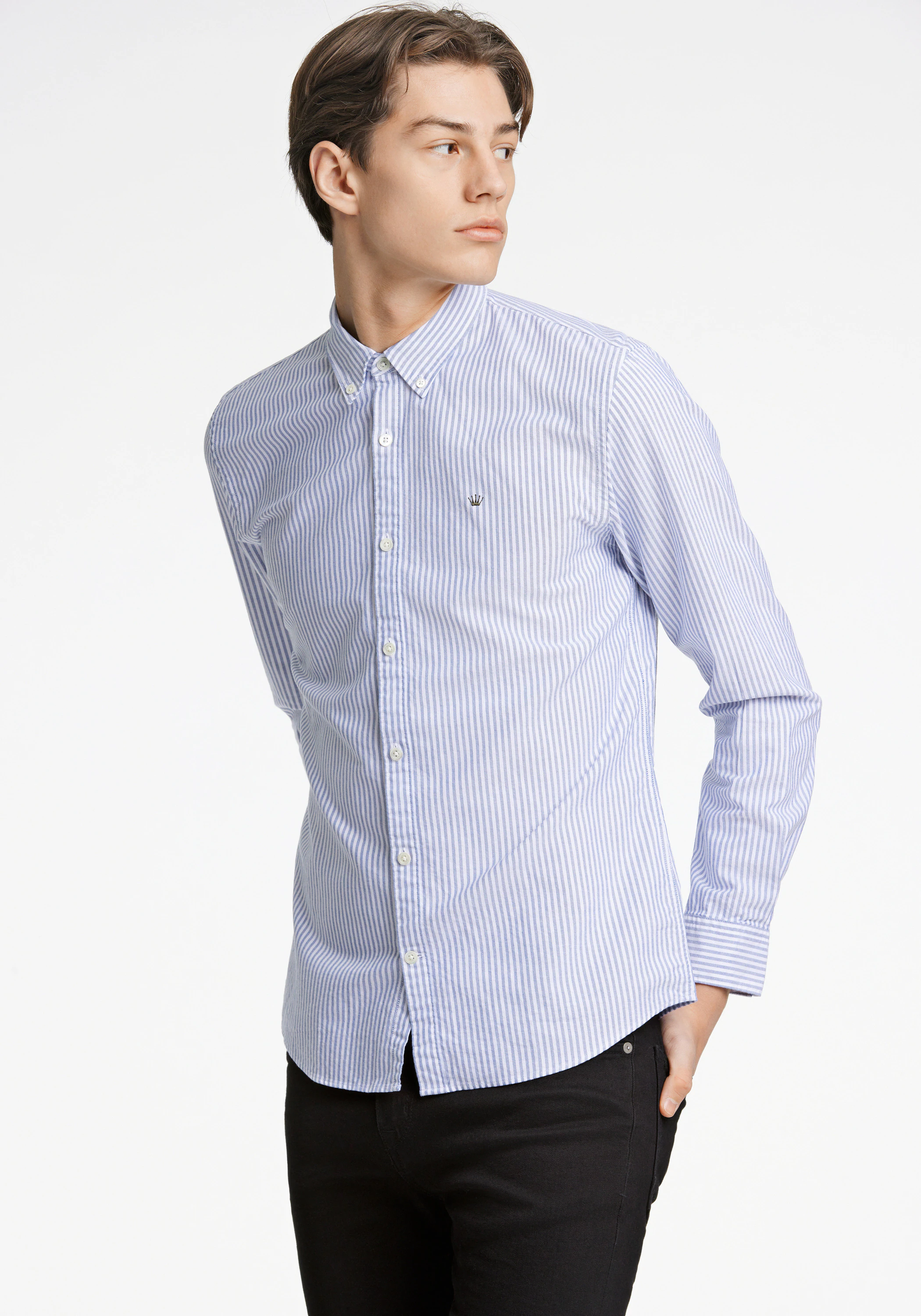 JUNK de LUXE Businesshemd "JUNK de LUXE Oxford-Hemd" günstig online kaufen