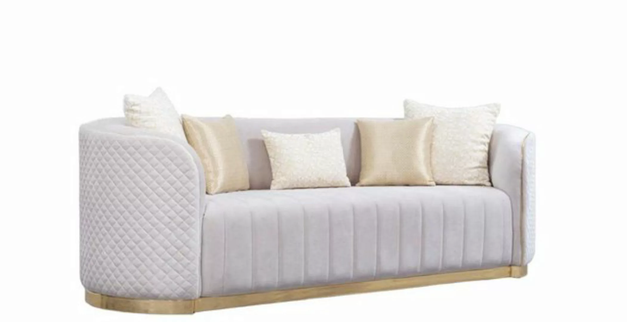 JVmoebel Big-Sofa, Ovale Couch Zweisitzer Couchen Möbel Sofa Einrichtung Wo günstig online kaufen
