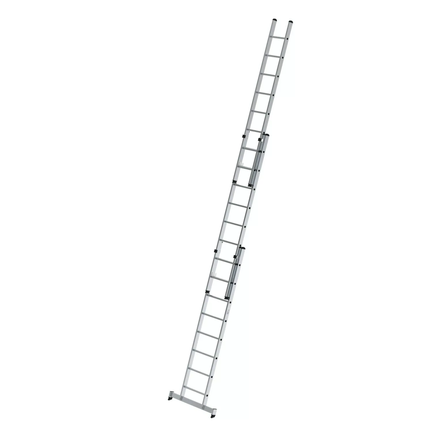 PROREGAL Sprossen-Schiebeleiter 3-Teilig mit Traverse 3 x 8 Sprossen günstig online kaufen