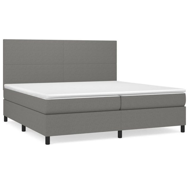 vidaXL Boxspringbett Bett Boxspringbett mit Matratze Stoff (200 x 200 cm, D günstig online kaufen