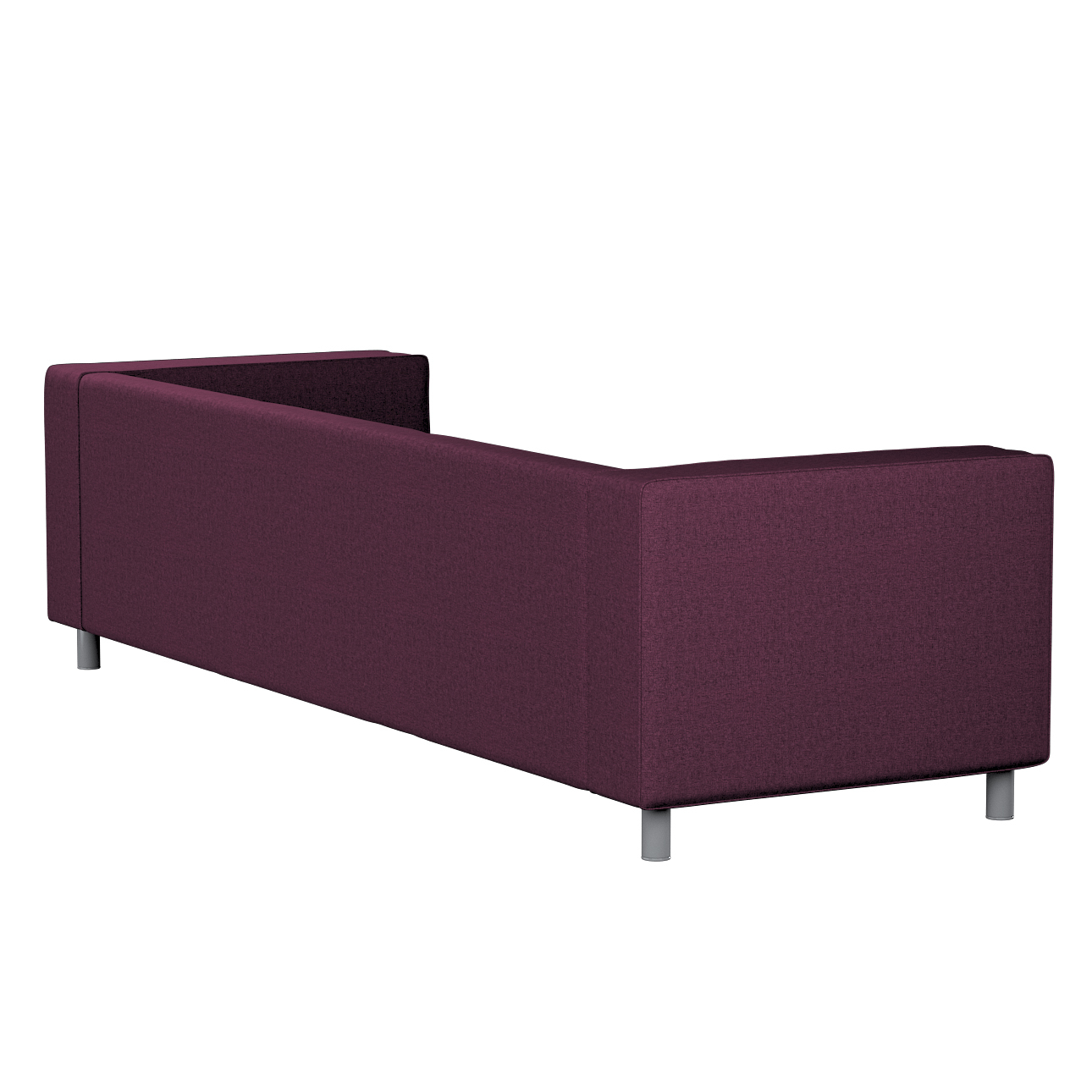 Bezug für Klippan 4-Sitzer Sofa, pflaumenviolett, Bezug für Klippan 4-Sitze günstig online kaufen