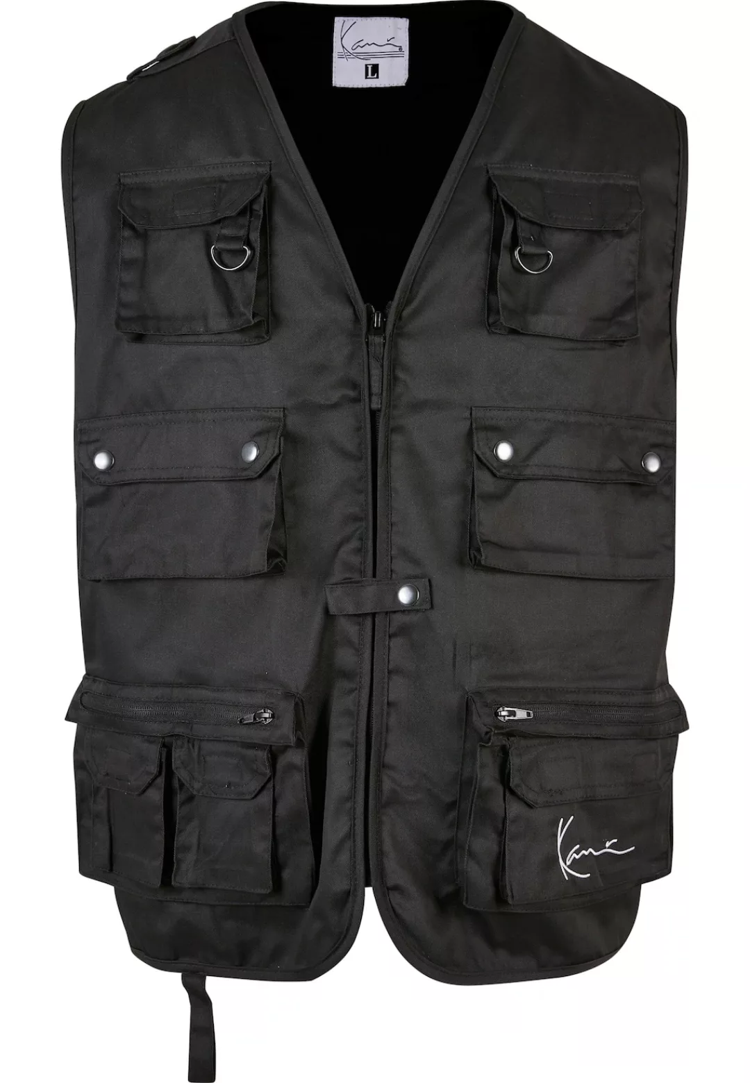 Karl Kani Steppweste "Karl Kani KK Small Signature Vest black", (1 tlg.) günstig online kaufen