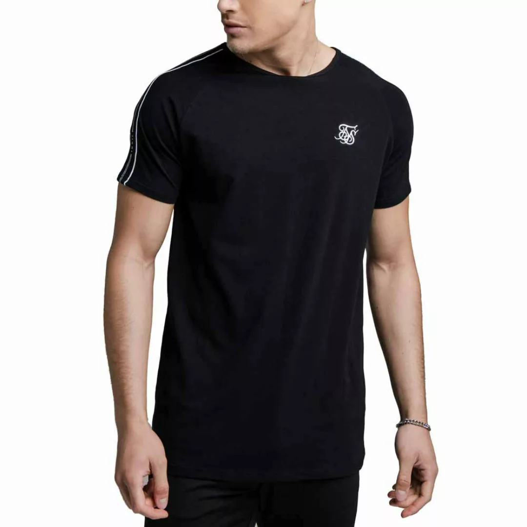 Siksilk Status Tape Gym Kurzärmeliges T-shirt XL Black günstig online kaufen