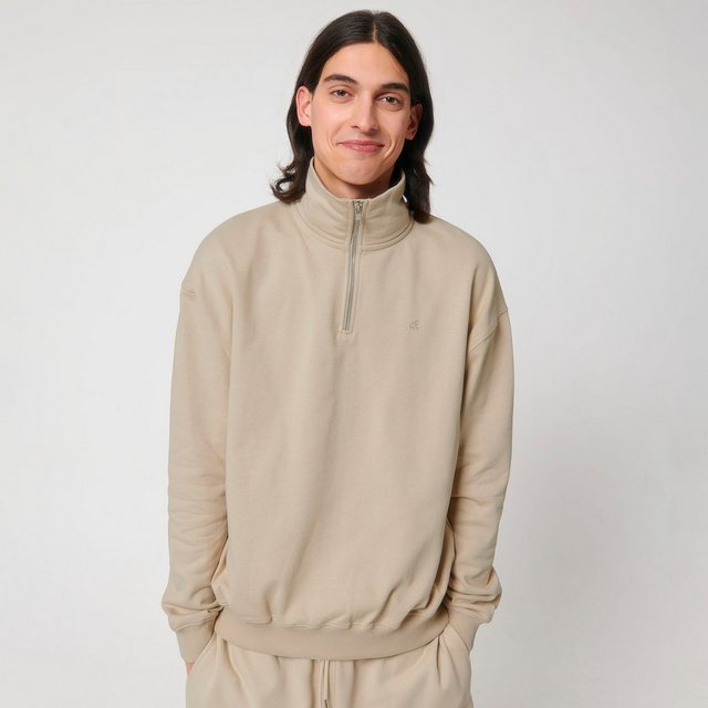 dressgoat Sweatshirt Goaty - Unisex Quarter-Zip Sweater günstig online kaufen