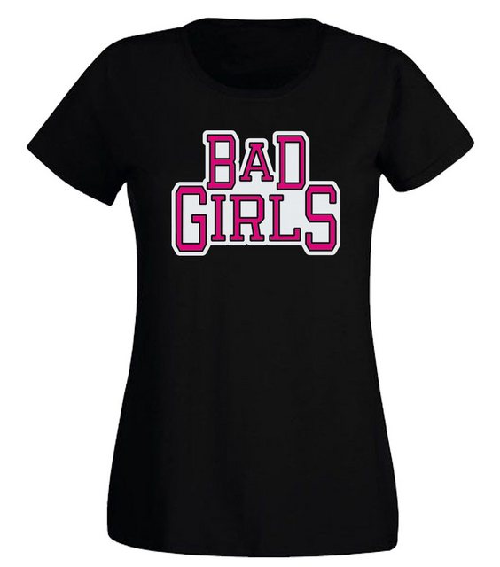 G-graphics T-Shirt Damen T-Shirt - Bad Girls Slim-fit, mit Frontprint, für günstig online kaufen